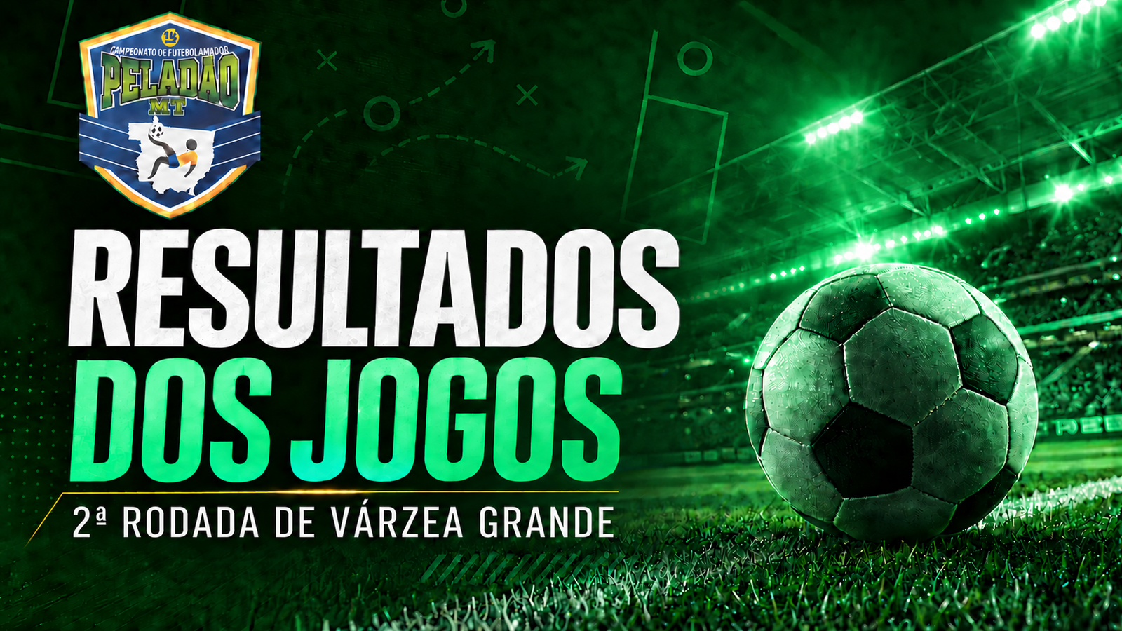 Resultados dos jogos da 2ª Rodada de Várzea Grande