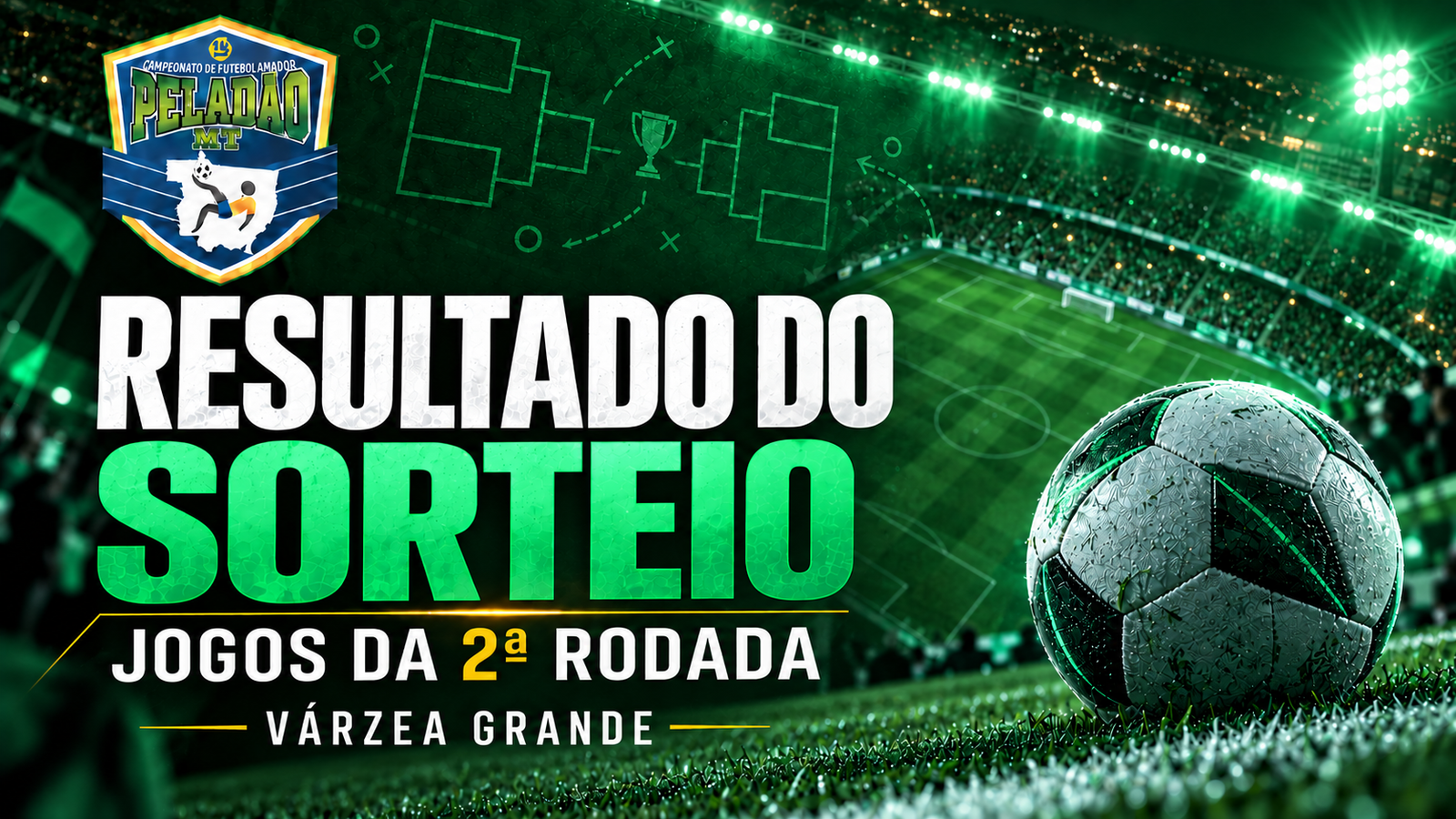 Resultado do Sorteio dos jogos da 2ª rodada - Várzea Grande