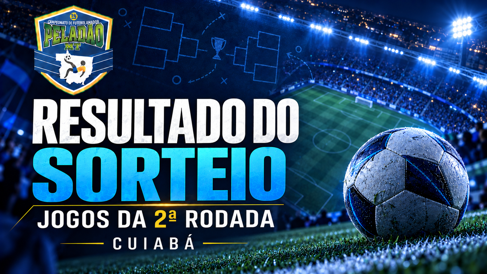 Resultado do Sorteio dos jogos da 2ª rodada - Cuiabá