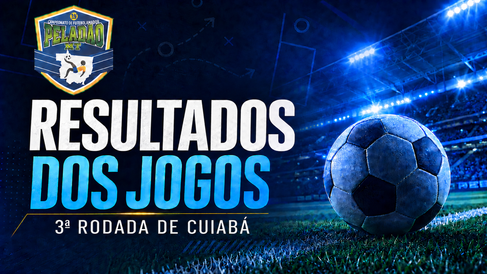 Resultados dos jogos da 3ª Rodada de Cuiabá